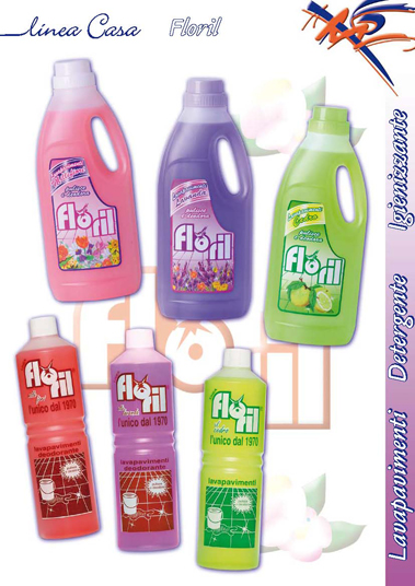 Floril Lavapavimenti - Detergente - Igenizzante - Sanny srl